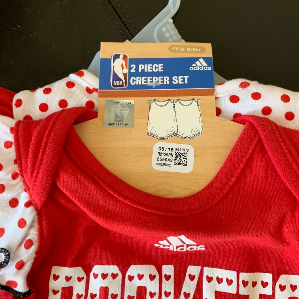 Girls NBA Rockets Onsie - Picture 2 of 3